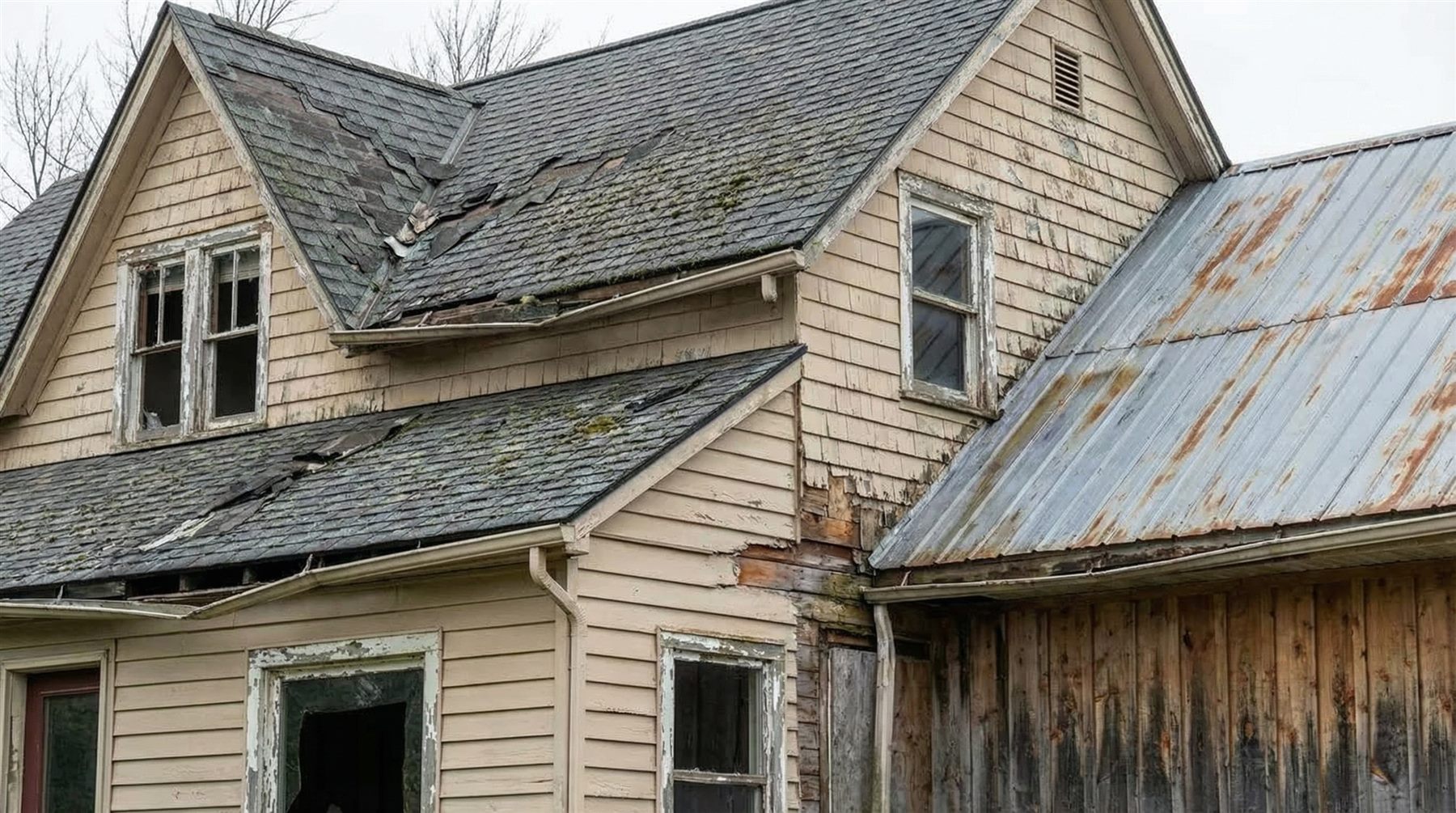Emergency tree damage roof repair - Garner, NC